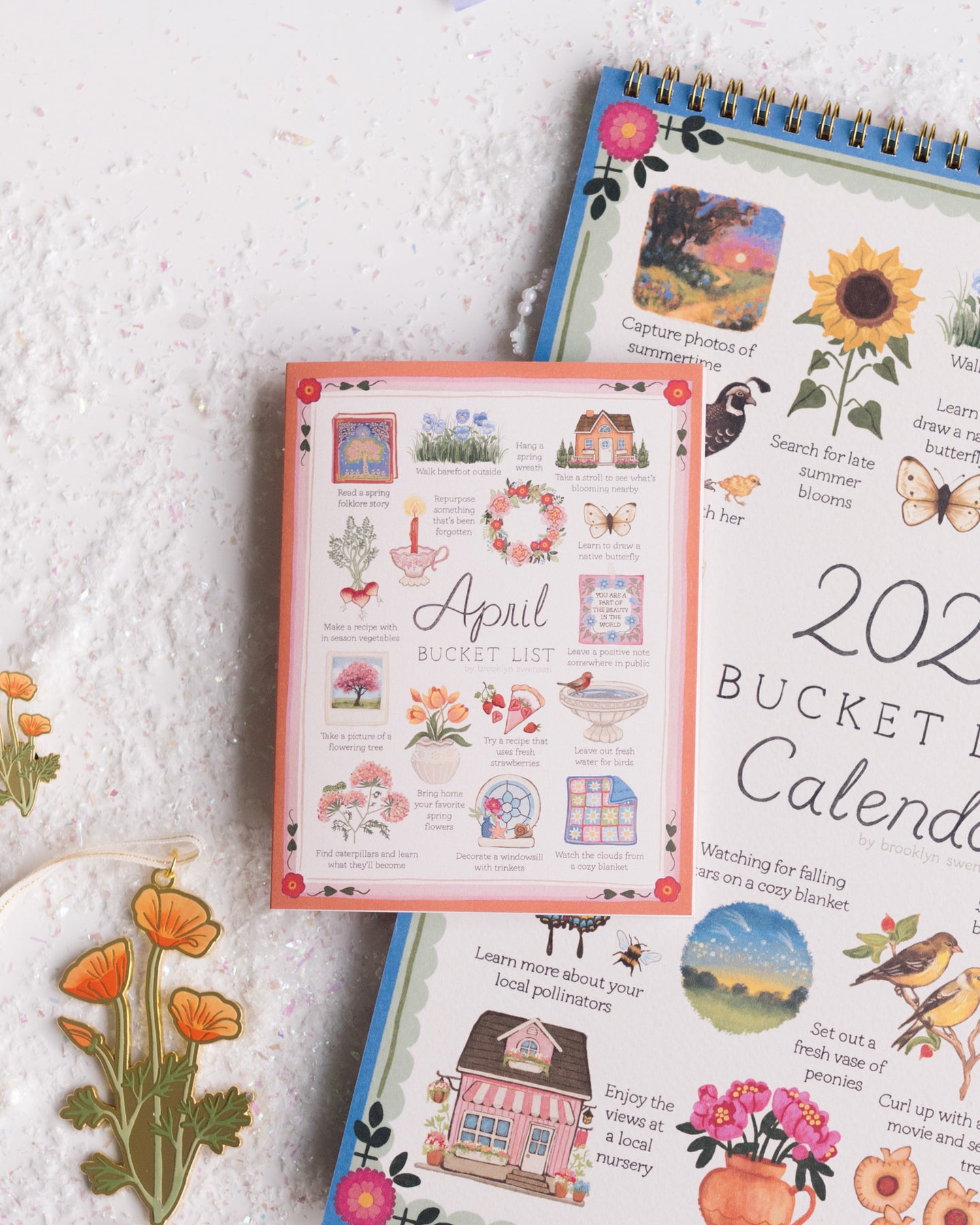 April Note Cards April Bucket List - Greeting Card – brooklynswenson